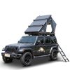 Explorer Rooftop Tent Hardshell with Luggage Racks&Replaceable Netting Rain Curtains, Truck Bed Tent for Camping